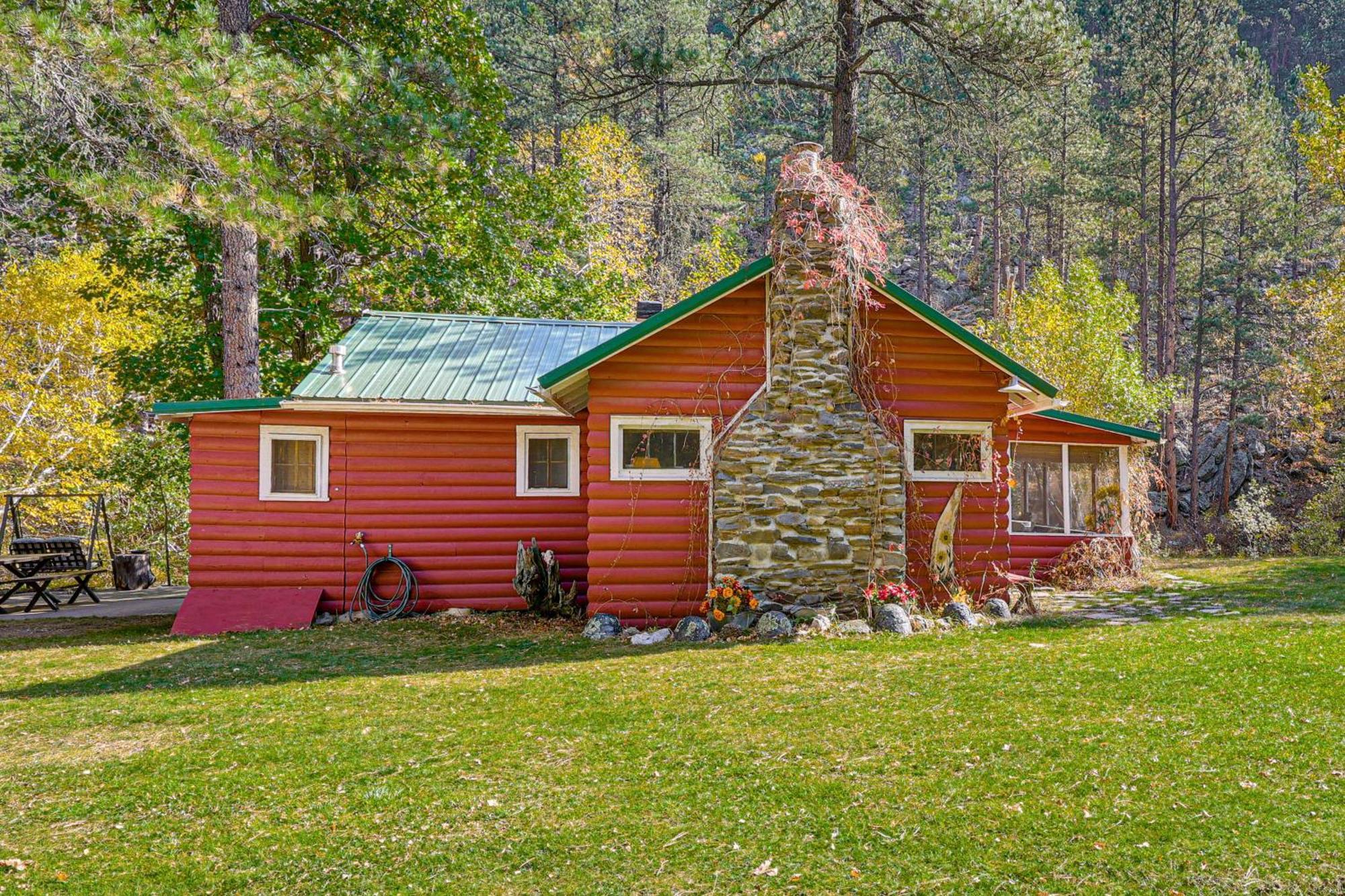 Historic Keystone Cabin Near Mount Rushmore! Kültér fotó